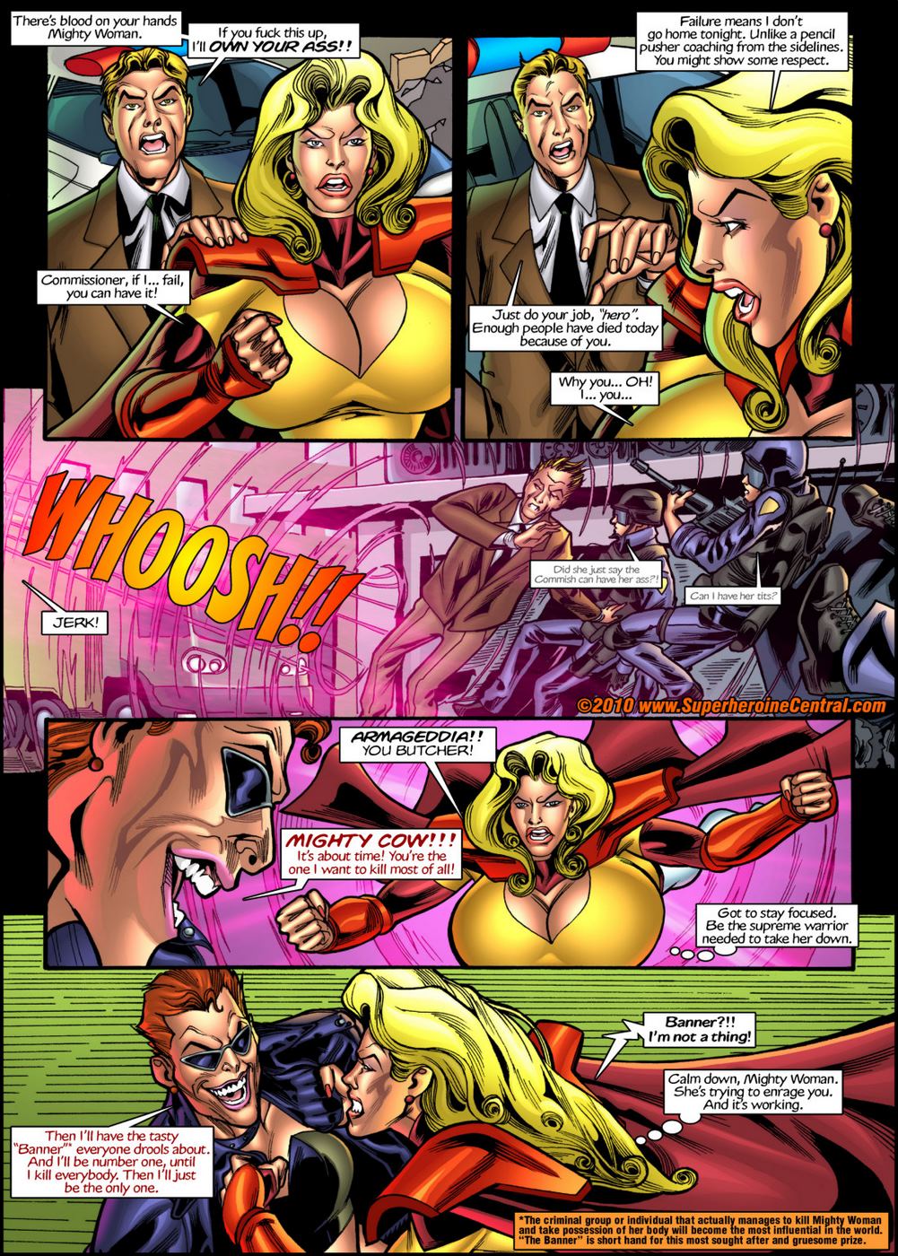 Mighty Woman Prime in Primary Target- Superheroine Central