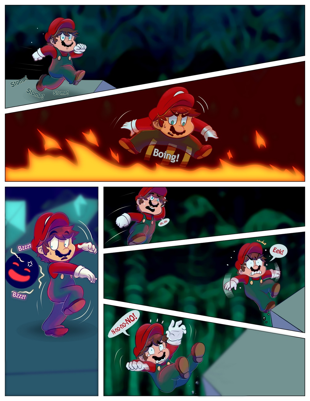 Mario y bowser