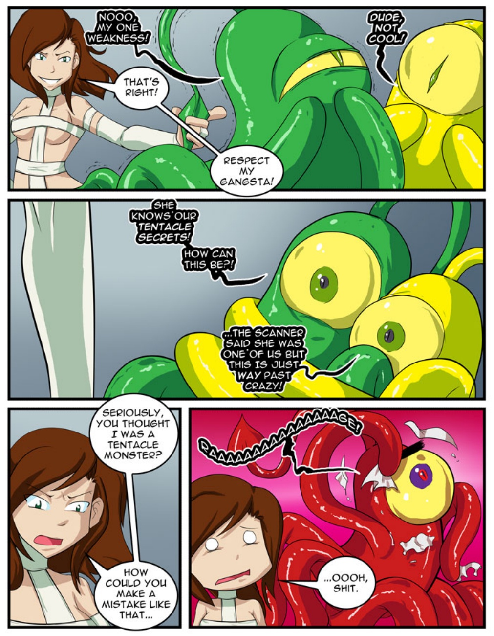 um data com um Tentáculo monstro 6 parte 2