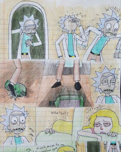 [Stickyickysmut] Rick and Beth (Rick and Morty)