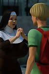 lilys eerste dag als een Nun