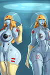 रोबो नर्सों चिकित्सा प्रयोग