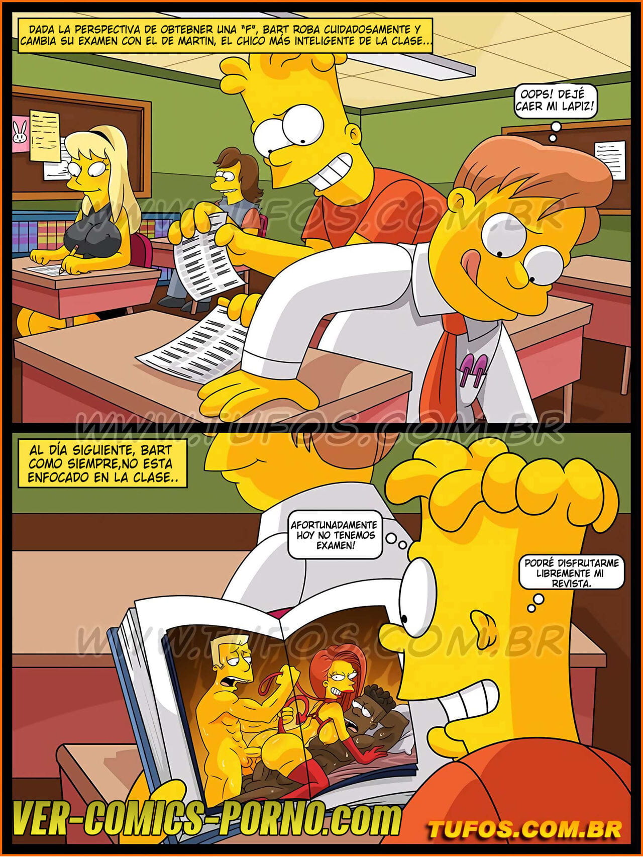 Simpson porn comic